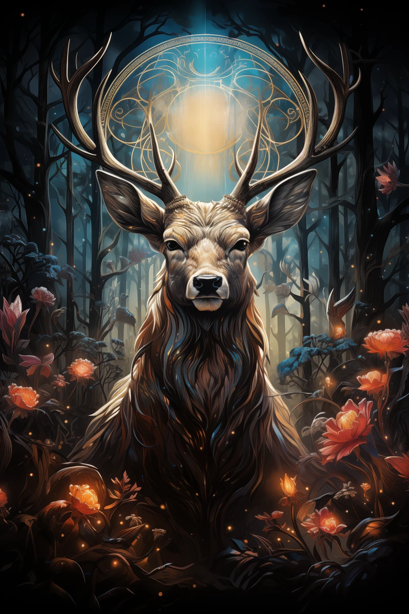 Magical deer