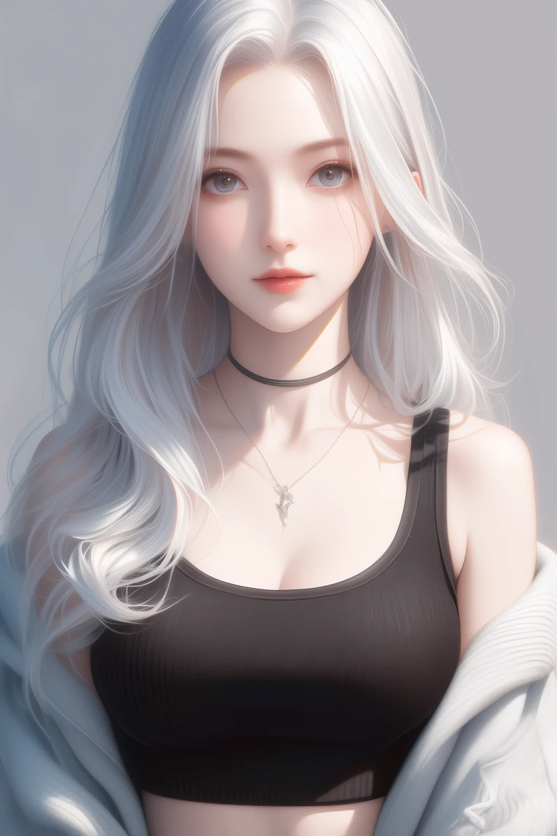 Anime girl portrait