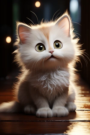 Cute kitten