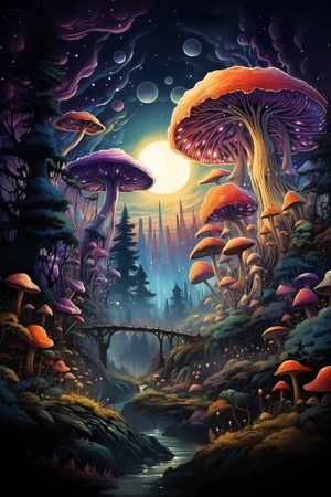 Magic mushrooms