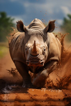 Dirty rhino