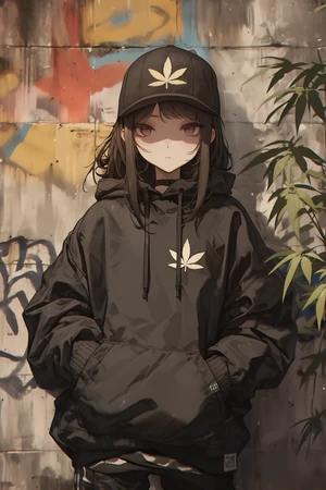 Cool anime girl